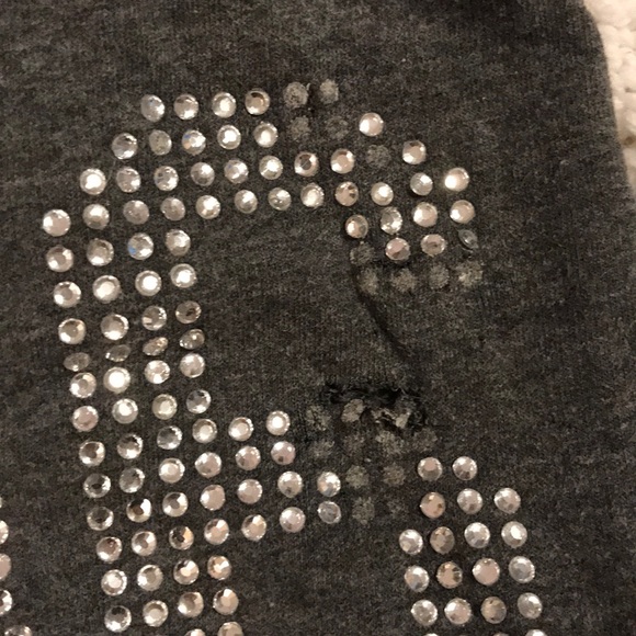 Worn PINK bling sweatshirt - Picture 5 of 7